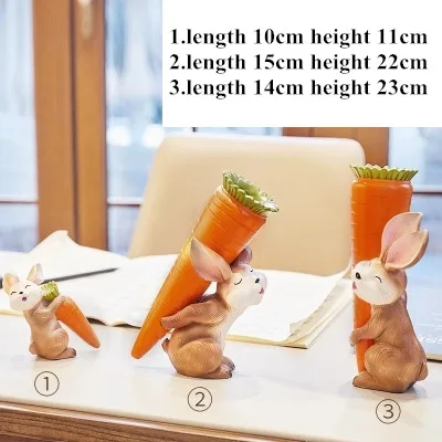 Новинка ваза для цветов пасхальные кролики робот домашний декор | Дом и сад