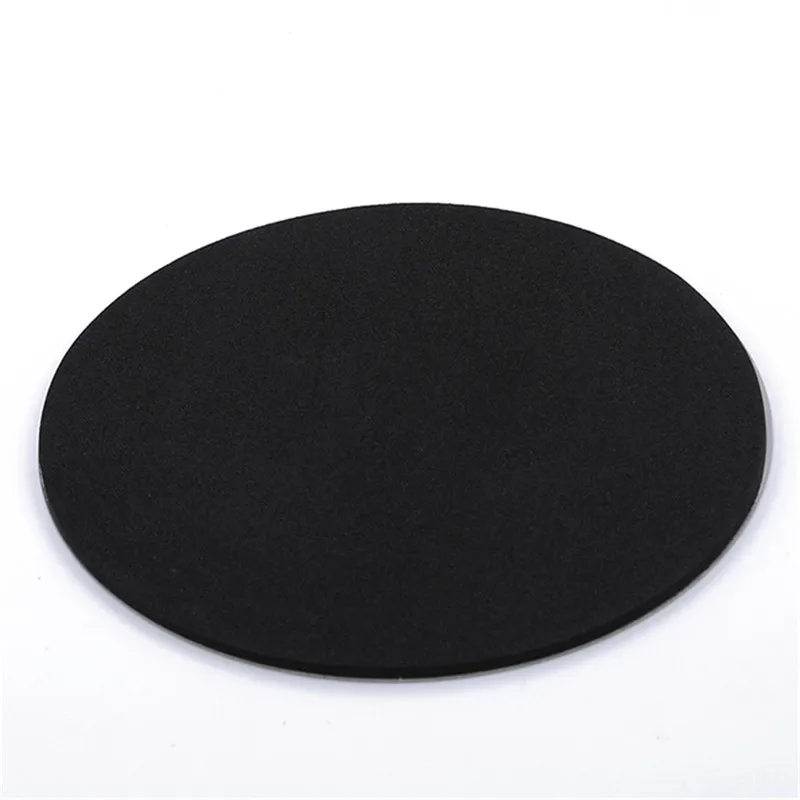 Милый мультяшный круглый коврик из нержавеющей стали нескользящий подстаканник