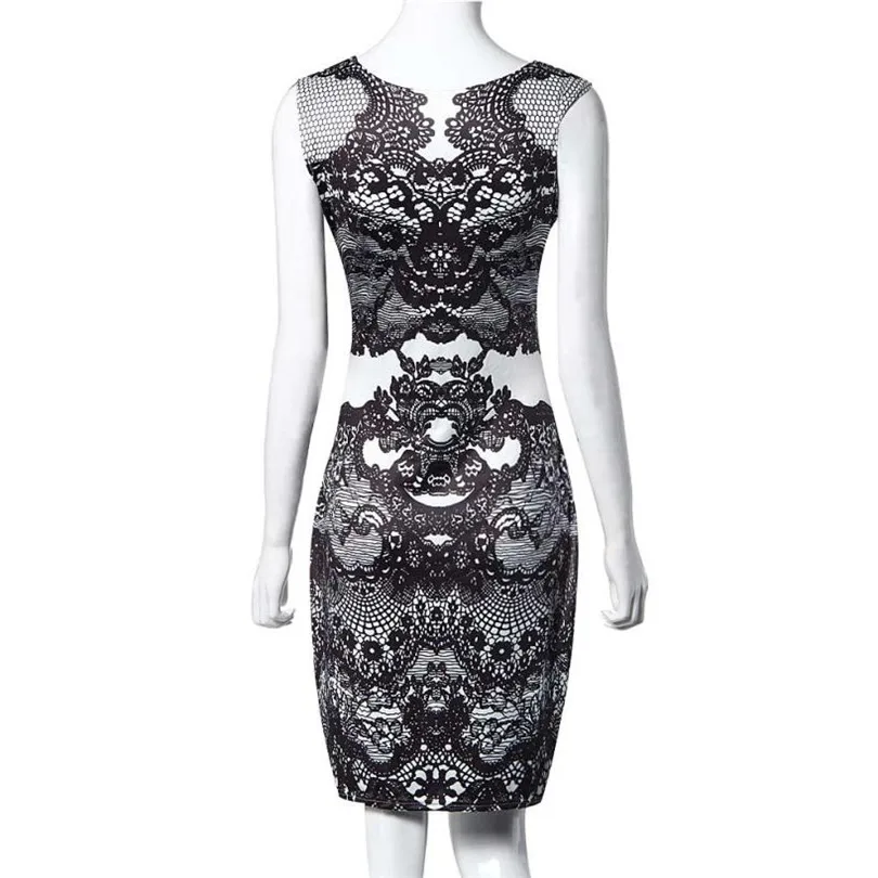 Женское платье летнее Стильное женское с винтажным цветочным принтом элегантное