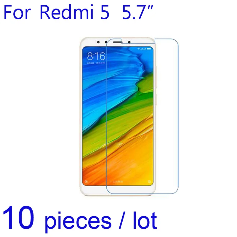 10 шт./лот мягкие Защитные пленки для экрана Xiomi Redmi 5 прозрачные/матовые/нано