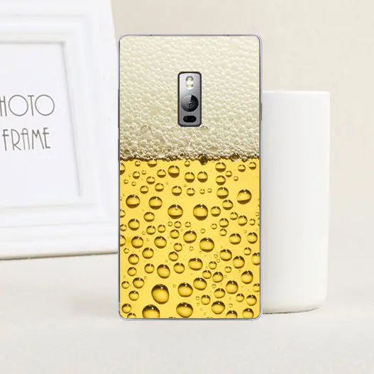 Новый Модный чехол с принтом для Oneplus 2 One Plus Two милый из кожи изображением Губки