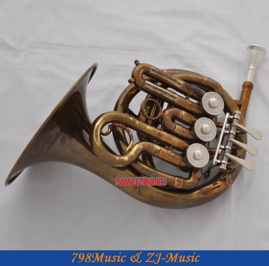 

Новый Античный мини-рожковый Bb Карманный рожковый чехол