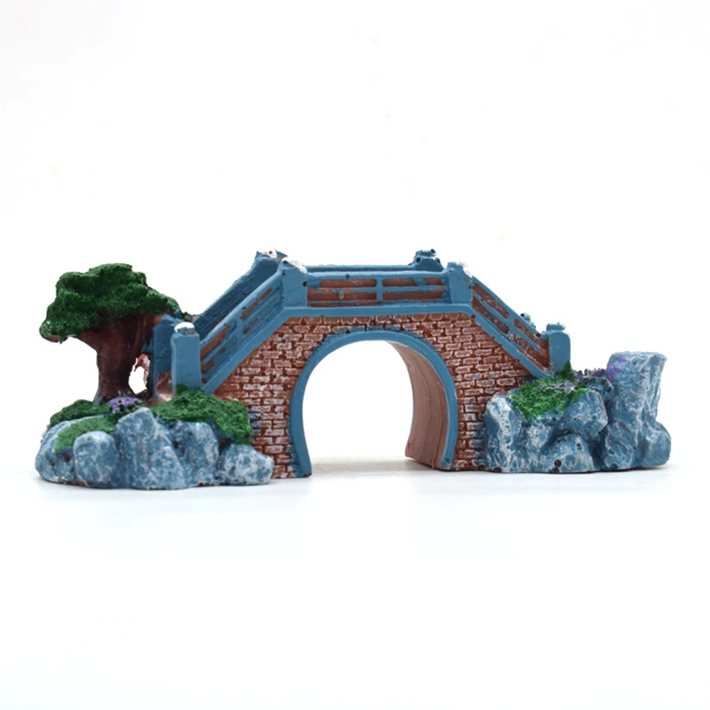 Новое поступление смола Арка мост аквариум орнамент украшение водные пейзажи моделирование пейзаж