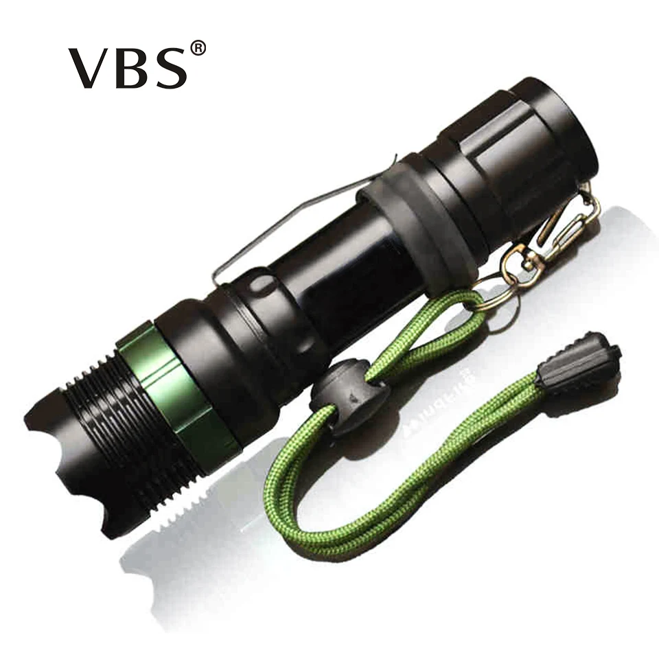 CREE Q5/XM-L T6 1000lm/2000 люмен светодиодный фонарь с приближением, Cree светодиодный вспышка светильник фонарь светильник для 3xaaa или 1x18650