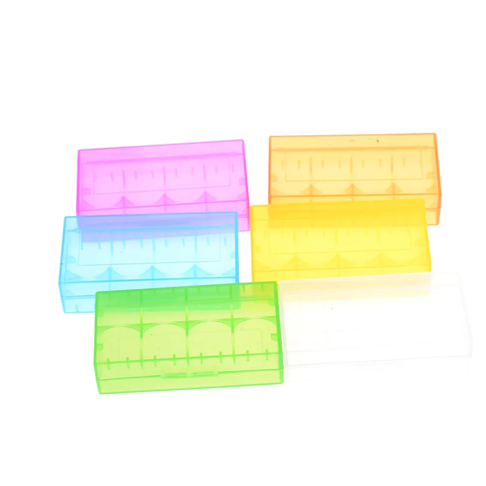 For 18650 CR123A 16340 Hard Plastic Transparent Battery Case Box Holder Storage 5pcs | Инструменты
