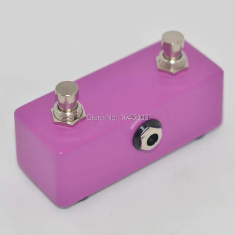

NEW Guitar Moment Foot Switch DUAL 2 CHANNEL Fuchsia FOOTSWITCH AMPLIFIER