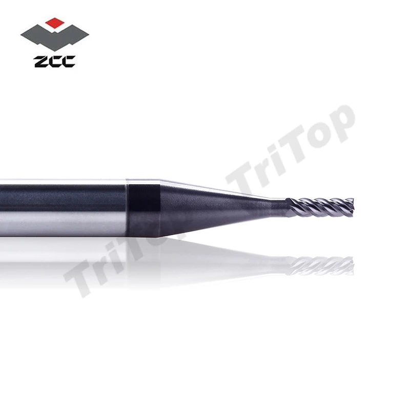 

5pcs/lot GM-4E-D2.0 cnc tools end mill TiAIN coated 50HRC solid carbide 4 flute 2mm milling cutter zcc ct