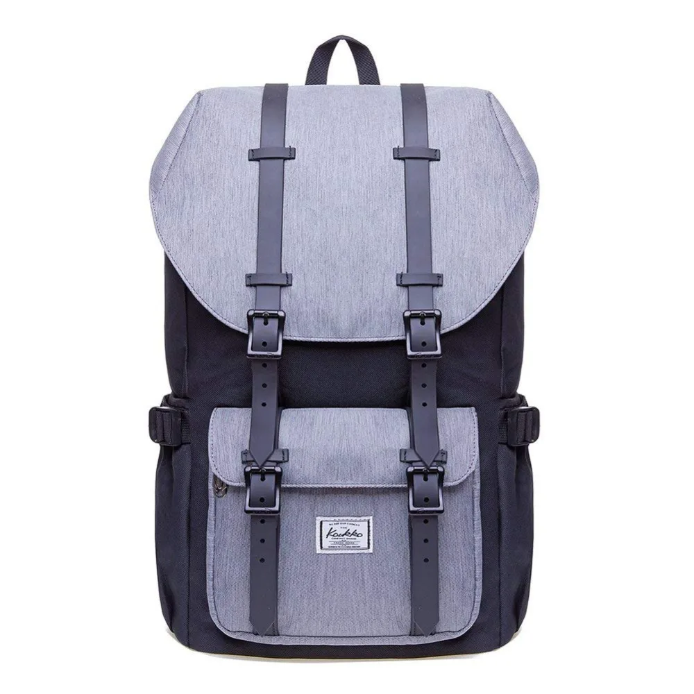 Kaukko Backpacks Women's Daypack Men's Travel School Laptop Bags  for 15.6 Inch  Notebook Schoolbags