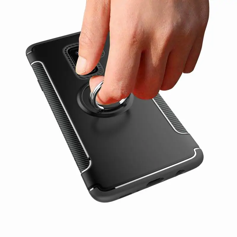 Funda S9 Plus Case For samsung galaxy s9 car holder case 360 with ring cover plus shockproof coque |