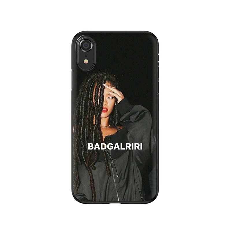 Rihanna Drake Мягкий силиконовый чехол для телефона чехол для iPhone 5 5S SE 6 6s 7 8 Plus X XR XS Max 11 Pro Max - Цвет: B1
