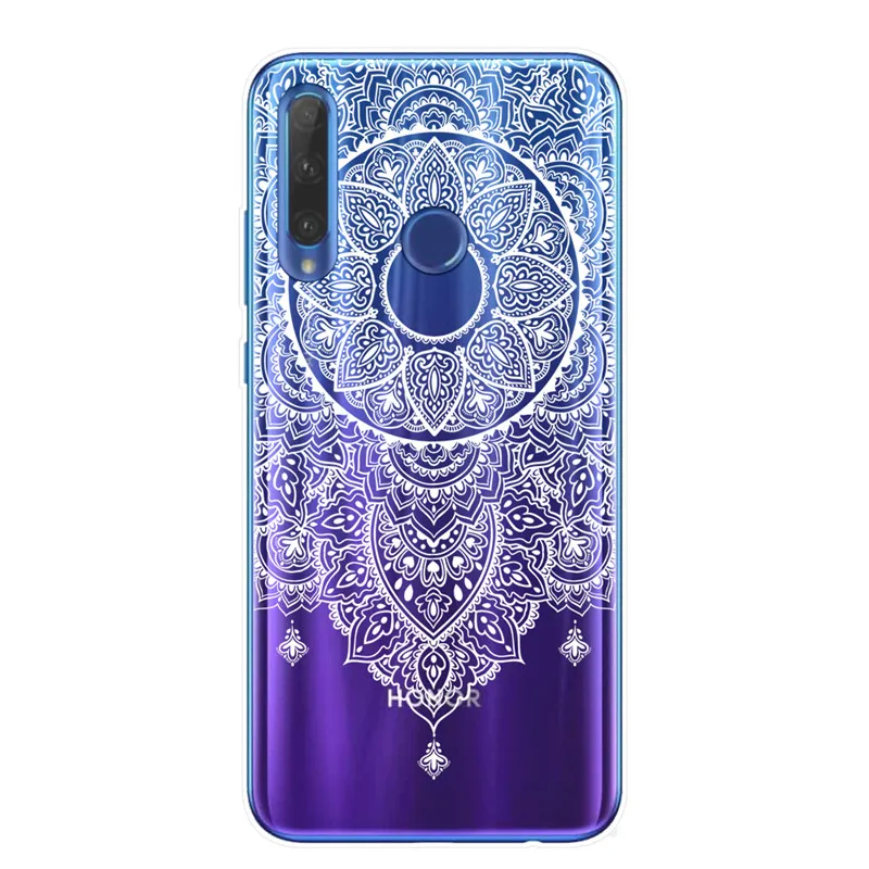 T6107 Ретро Мандала Цветок чехол для телефона для huawei Honor 9 10 20 Lite Pro Чехол TPU чехол s для huawei mate 10 20 Lite Pro Ловец снов - Цвет: T6107
