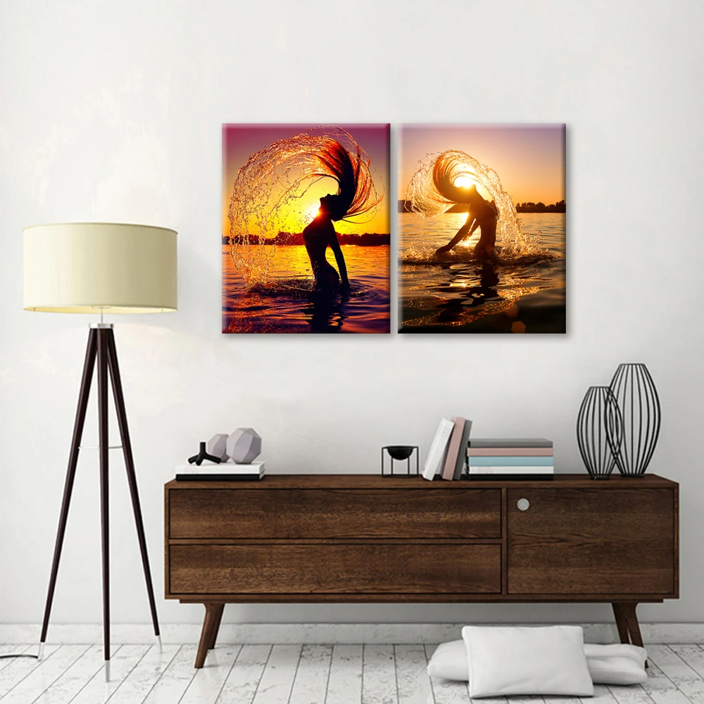 Визуальный художественный декор Бесплатная легкая стильная картина печать на