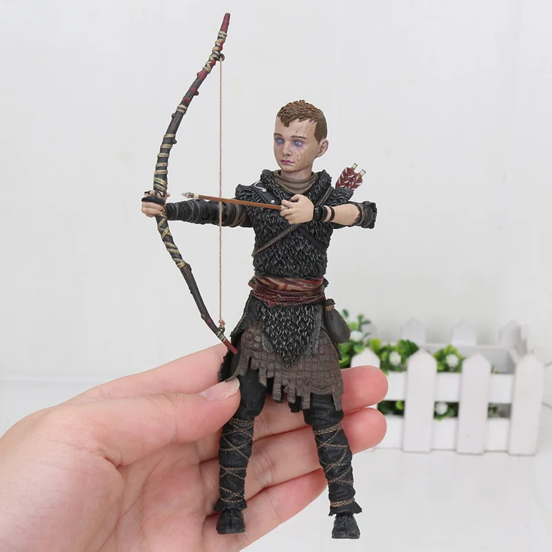 Экшн фигурка ко's NECA God of War 4 Kratos &amp Atreus Axe Shield Son Loki Набор фигурок игрушечная