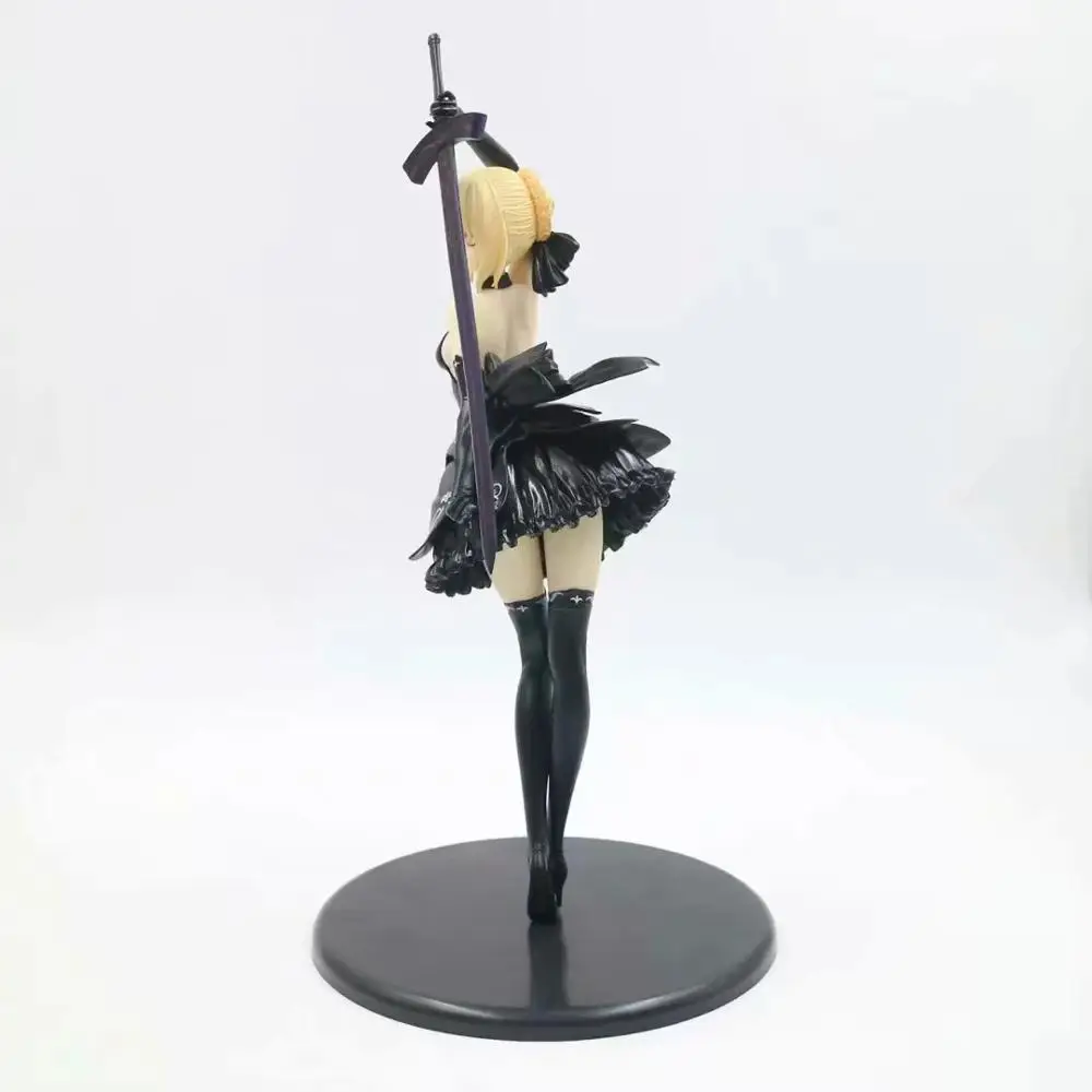 Аниме Фигурка 28 см Fate Grand Order Saber The Holy Grail War stay night ПВХ Фигурки игрушки для детей