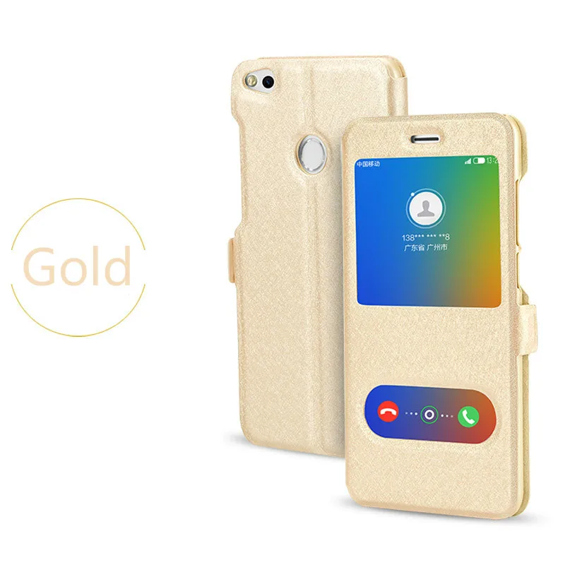 Flip Cover for Honor 8 Lite Case Quick Answer View Window Leather Huawei / Phone Bags &amp Cases Ultra Thin |