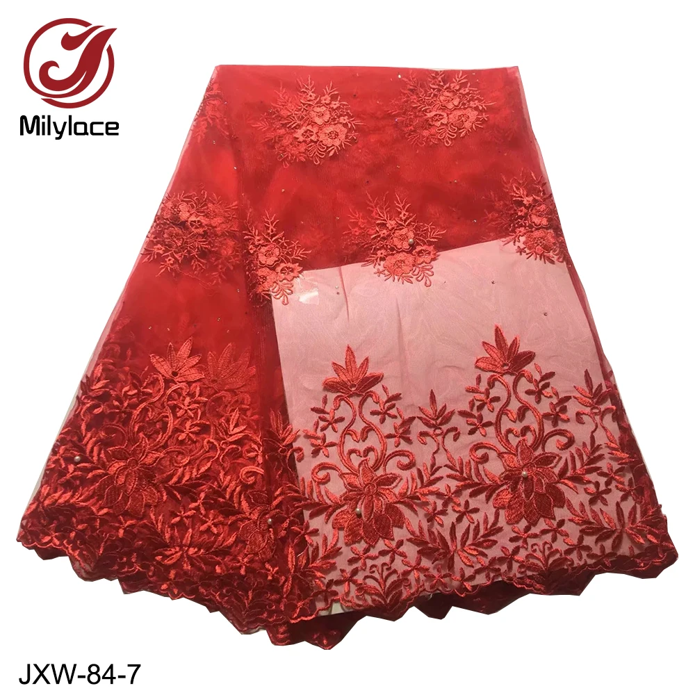 Milylace 2019 французская кружевная ткань фиолетовая Цветочная вышивка сетчатая с