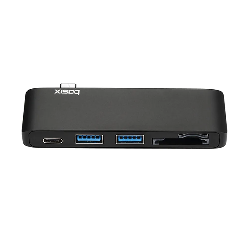 Usb-концентратор CARPRIE из алюминиевого сплава 5 в 1 от Type C до USB3.0 + адаптер-ридер