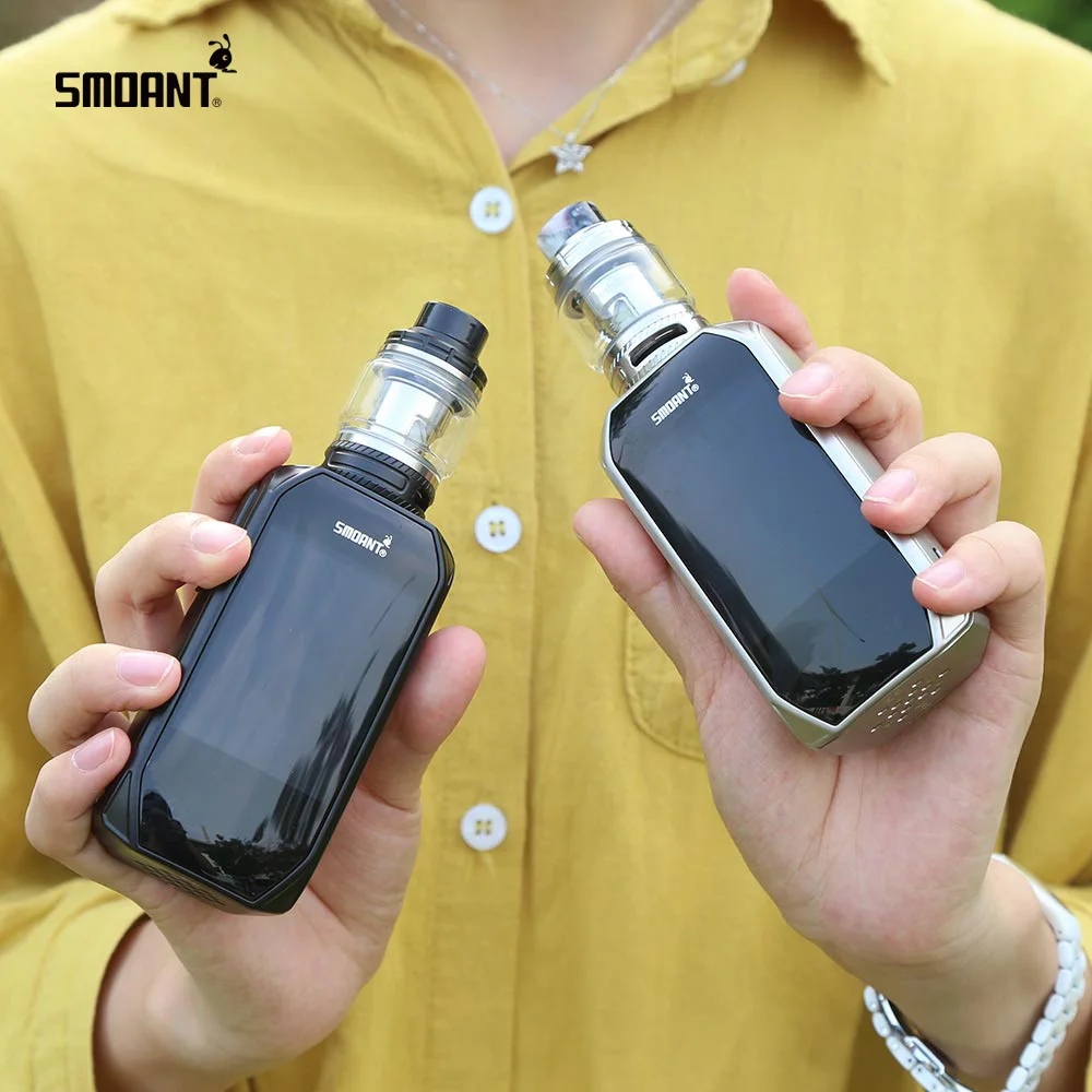Оригинальный набор Smoant naoo Vape 225w бокс мод комплект с 4 мл Sub ohm RTA Tank Mesh Coli Electronic