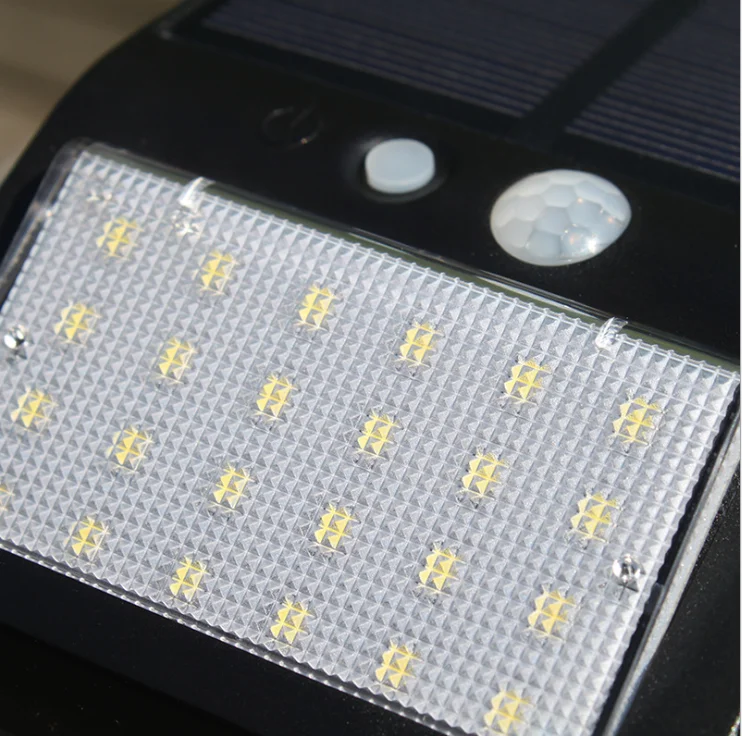 24LED Новая солнечная наружная водонепроницаемая лампа для внутреннего двора 24led