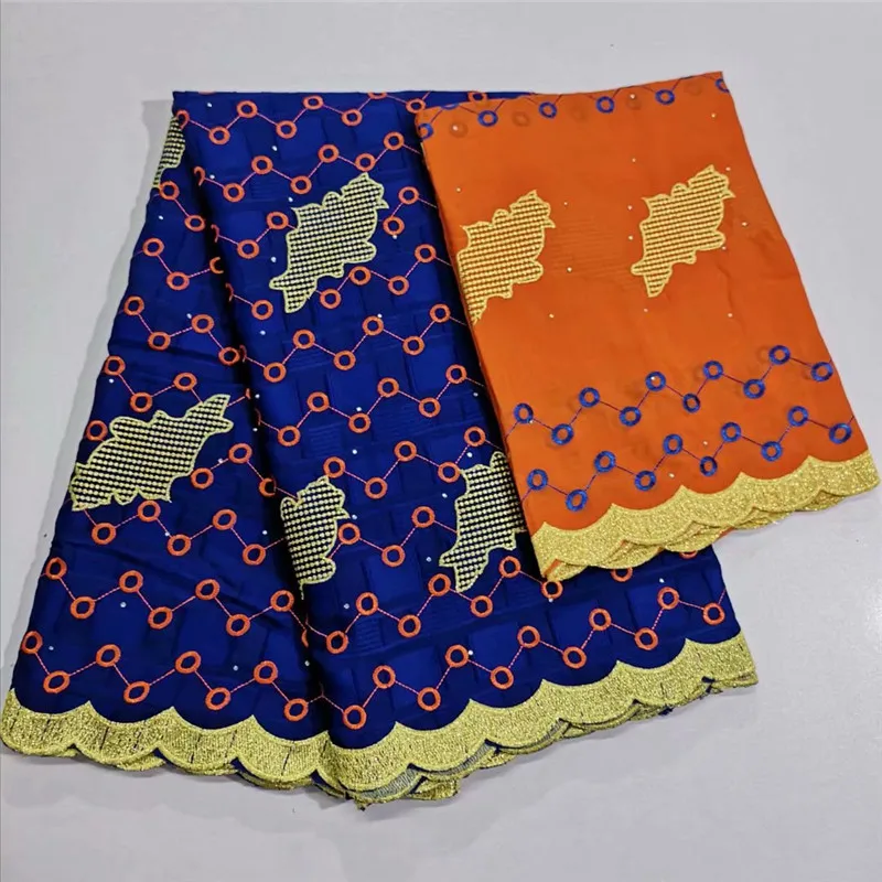 Big African Swiss Voile Lace High Quality Cotton Material Latest Fabric With Stones yc-2373 | Дом и сад