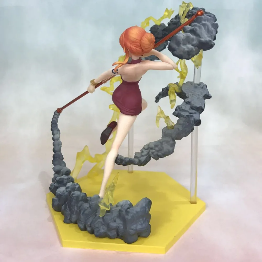 Новая горячая распродажа ZERO EX ONE PIECE соломенная шляпа Пираты Nami Clima-Такт черный шар