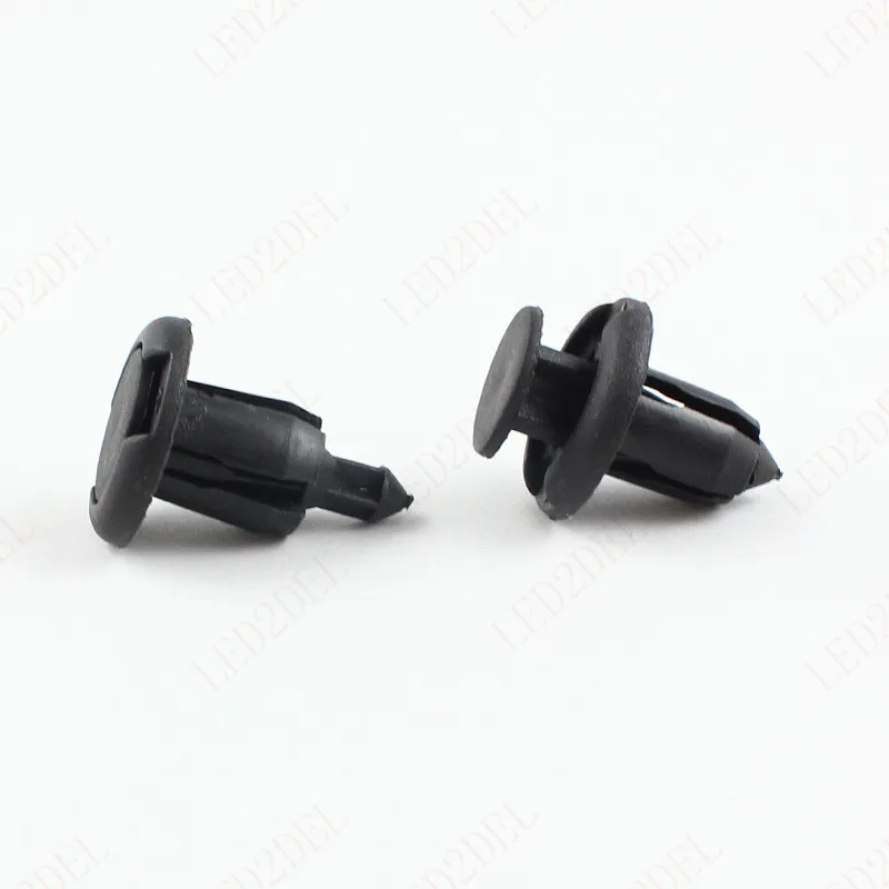 100 шт. Пластик Заклёпки Зажимы Авто Стайлинг Fender подкладке Панель для Honda Legend