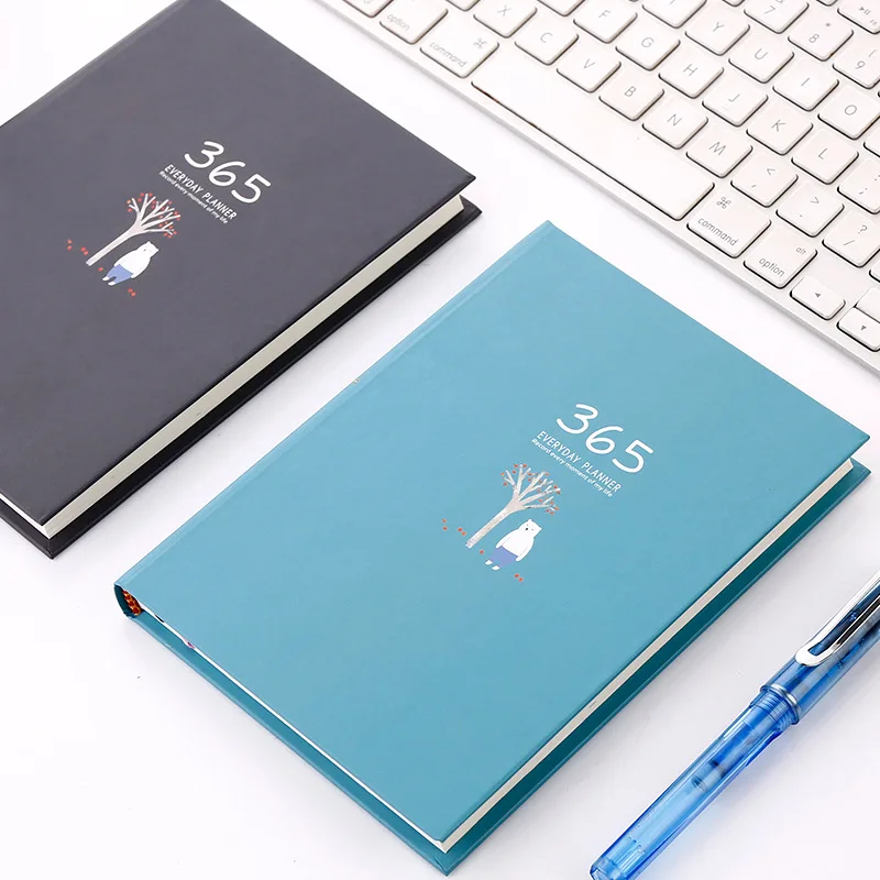 365 дней личный ежедневник планировщик блокнот в твердой обложке 2017 офис