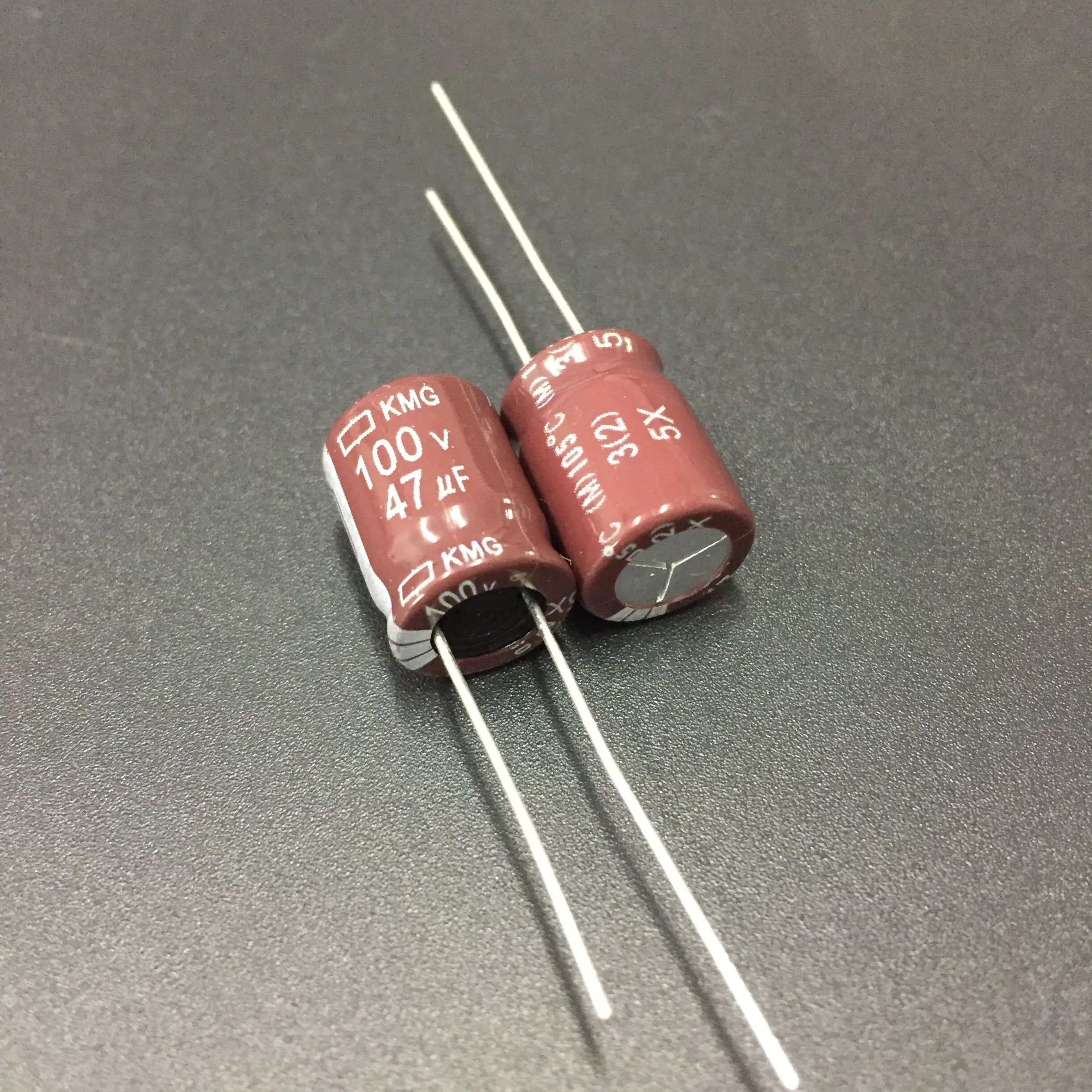 10 шт. 47 мкФ 100 в NIPPON Chemi Con NCC KMG Series 10x13 мм 100V47uF алюминиевый электролитический