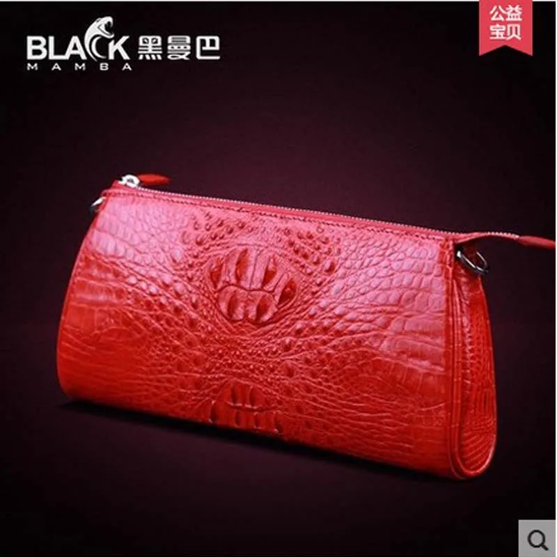 Женская сумка из крокодиловой кожи heimanba новая на одно плечо женская с цепочкой