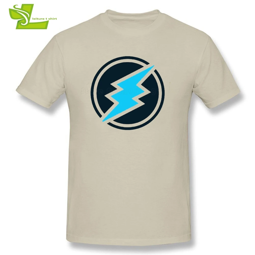 Футболка с логотипом Electroneum мужские летние Графические футболки Новое