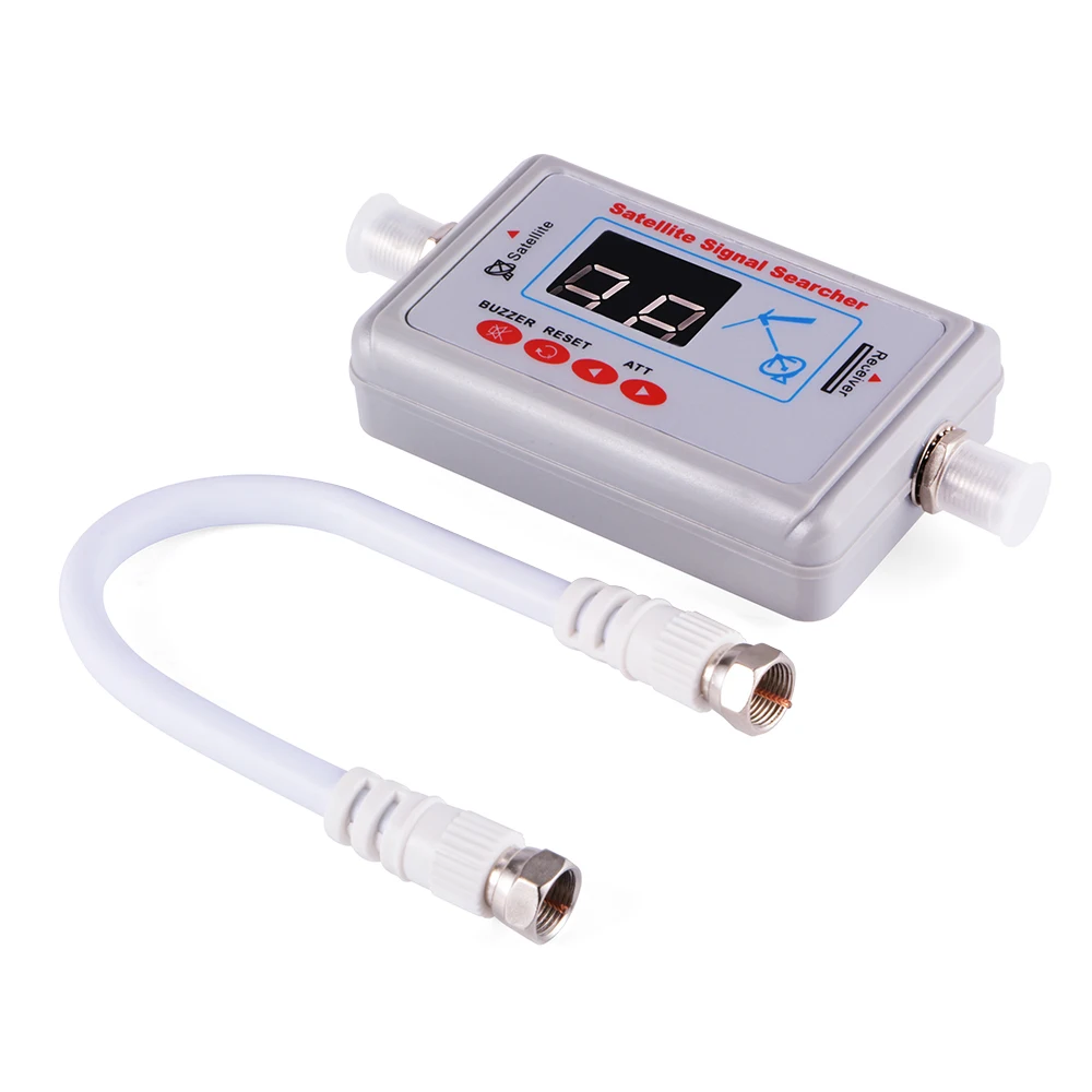 WS-6903 DVB-S спутникового сигнала Finder СБ метр ЖК-дисплей TV блюдо directv 13-18 В BI017 |