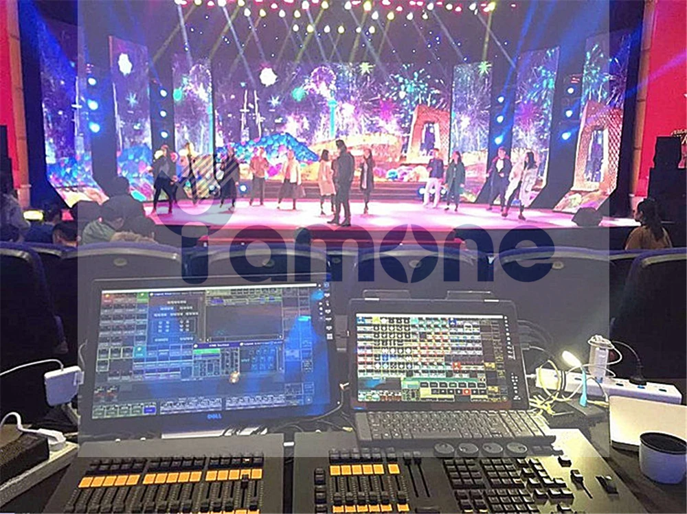 1 компл./лот ONPC командное крыло и крыло фейдера световая консоль контроллер обновленная последняя версия DJ освещение с футляром полета