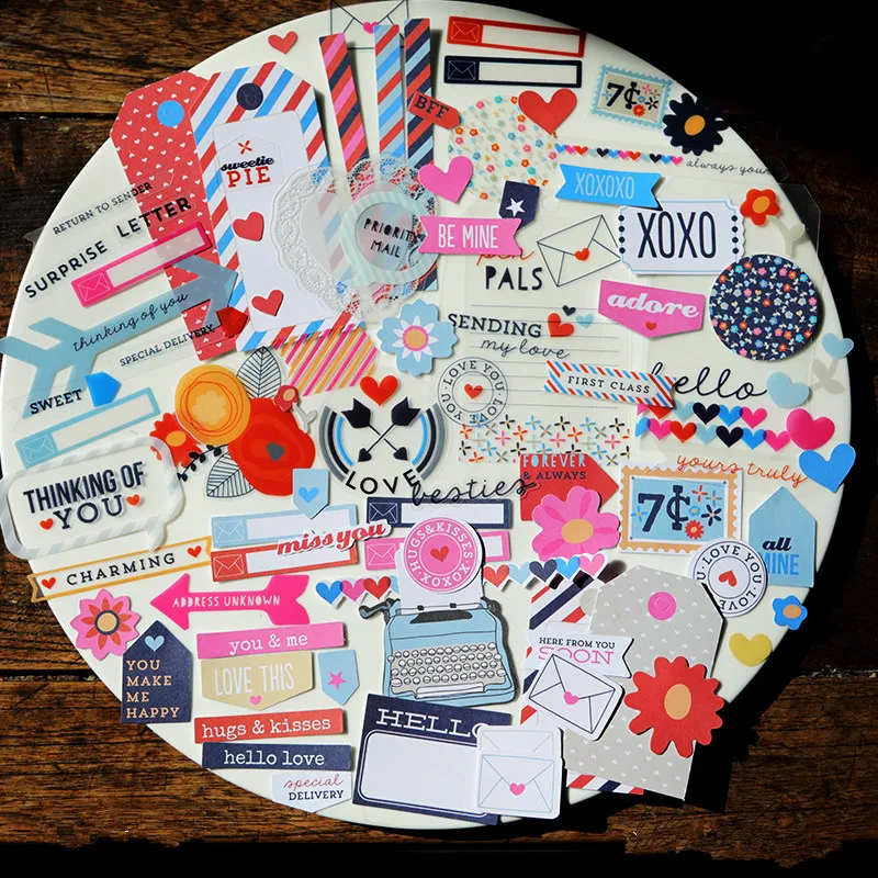 130 шт. картон из ПВХ и бумаги для скрапбукинга|cardstock die cuts|shape cuttingpvc paper |