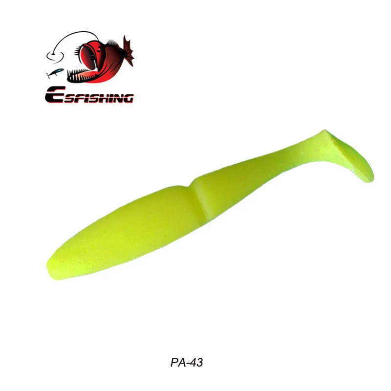 PA43 Esfishing Easy Shiner, 100 мм, 125 мм, 155 мм, 200 мм, рыболовные приманки, мягкие приманки, мягкие приманки, ПВА, Isca, Искусственные воблеры, Pesca Bass - Цвет: PA43