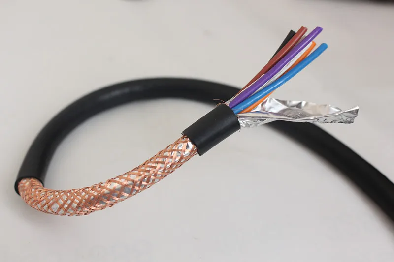 Защитная линия RVVP 8 10 core 24AWG 22AWG 20AWG сигнальный медный сердечник контрольный