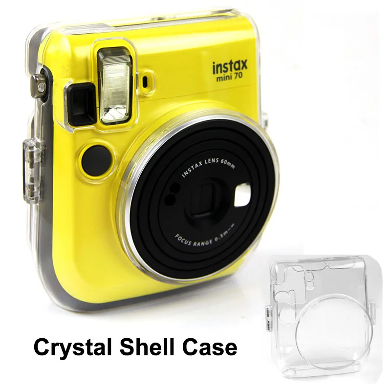 Fujifilm Instax Прозрачный чехол для камеры ПВХ прозрачный ремешок защитная сумка на