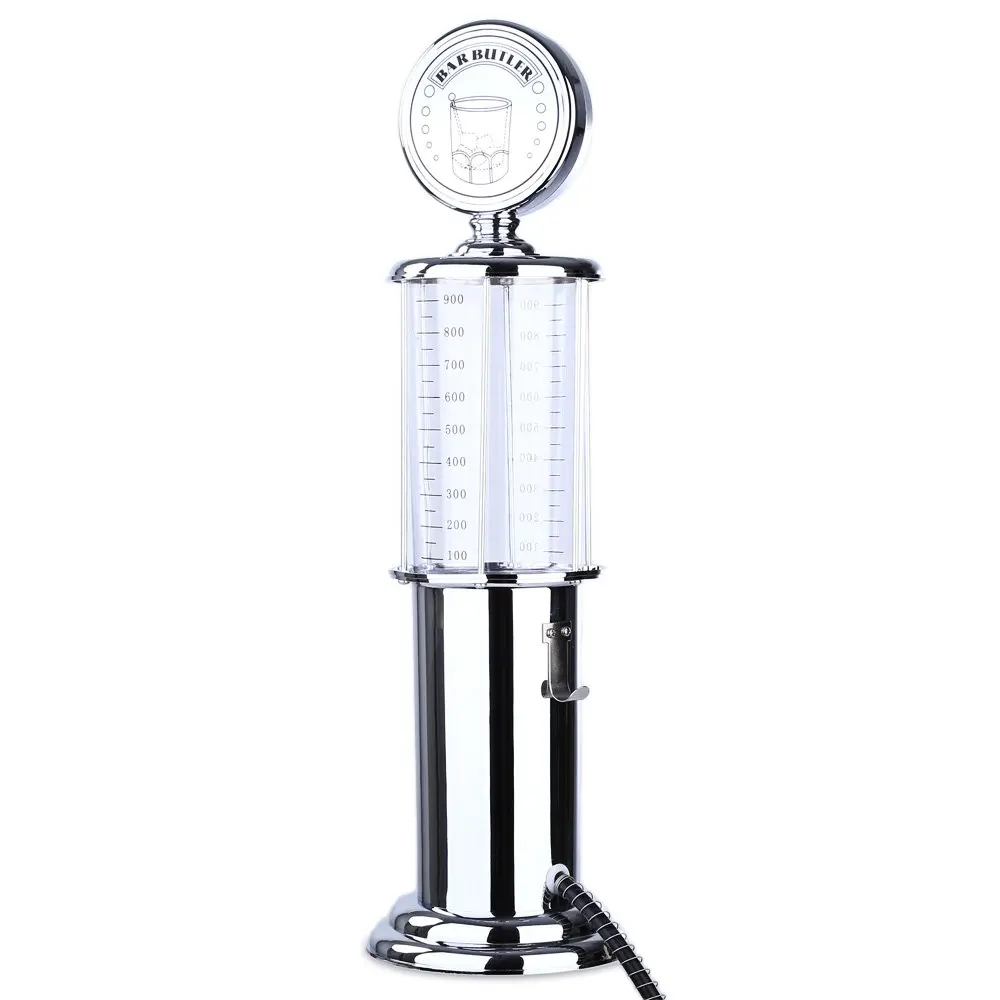 Мини диспенсер для пива с прозрачным слоем дизайн АЗС бар двойной пистолет насос