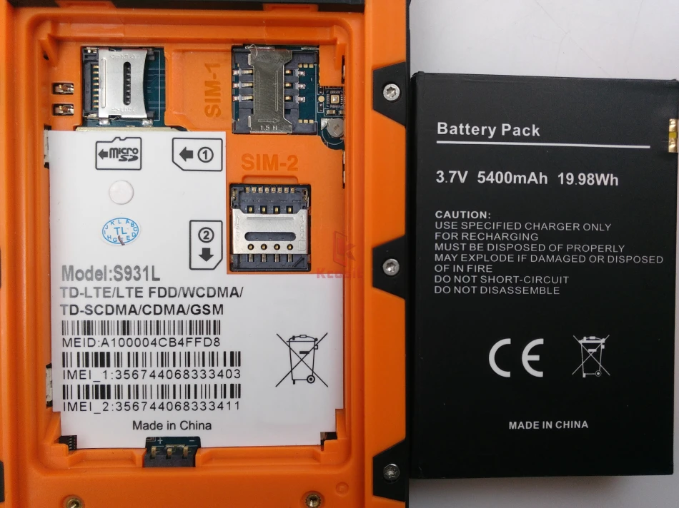 S931L IP68 водонепроницаемый телефон прочный Android смартфон пылезащитный " MTK6735 Четырехъядерный 4G LTE PTT рация 5400mAH