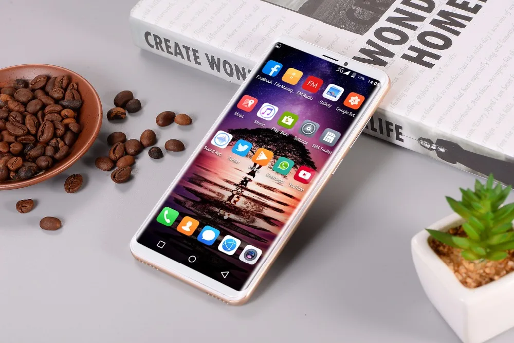 Мобильный телефон GuoPhone P20 Pro MTK6580 четырехъядерный Android 8,1 6," ips 1320X720 1 Гб ram 8 Гб rom Dual Sim МП