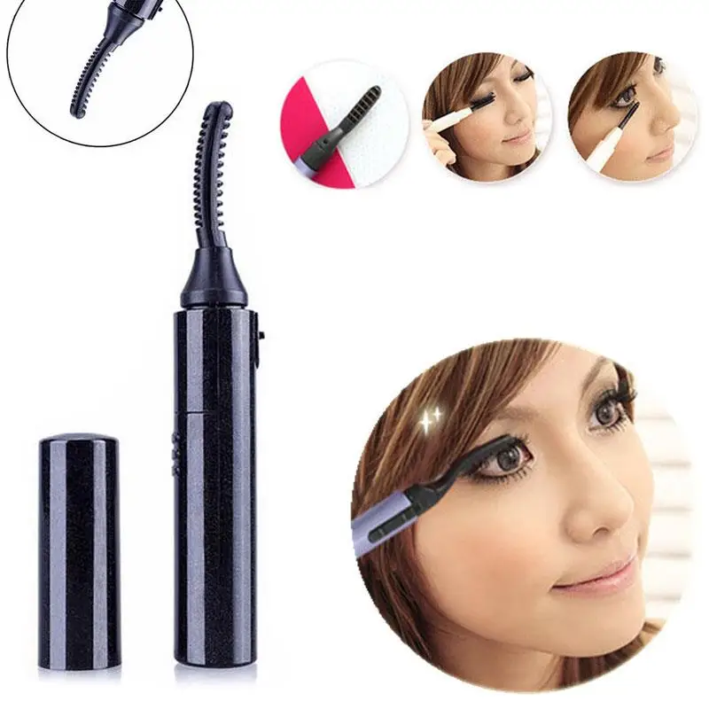 Инструмент Электрические щипцы для завивки ресниц Черный Электрический нагрев