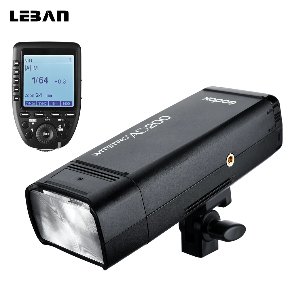 Godox AD200 200Ws GN60 HSS TTL Вспышка Встроенная 2 4G Беспроводная с Xpro C/N/F/S/O/P передатчиком для