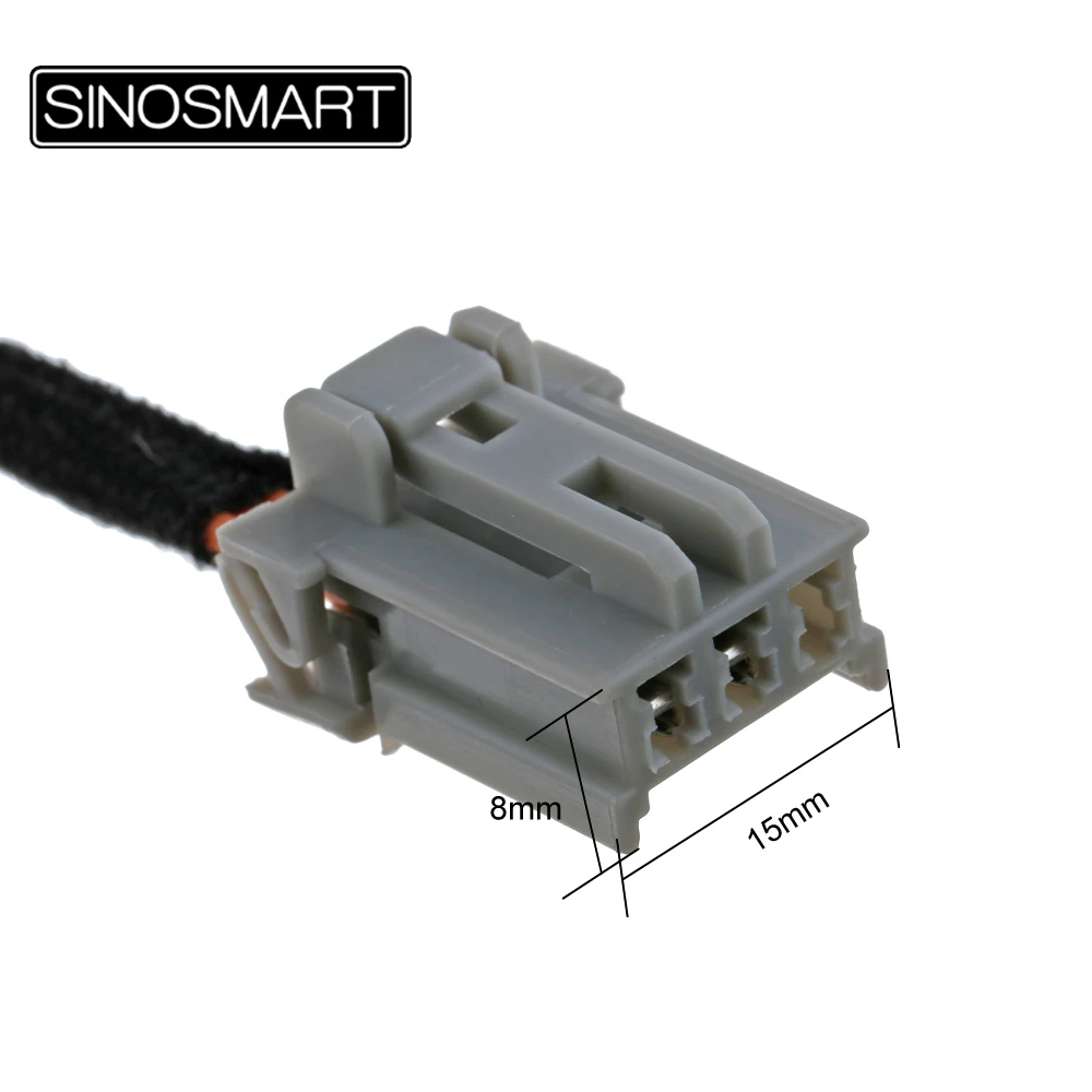 SINOSMART C3D кабель питания для камеры заднего хода Honda от лампы без повреждения