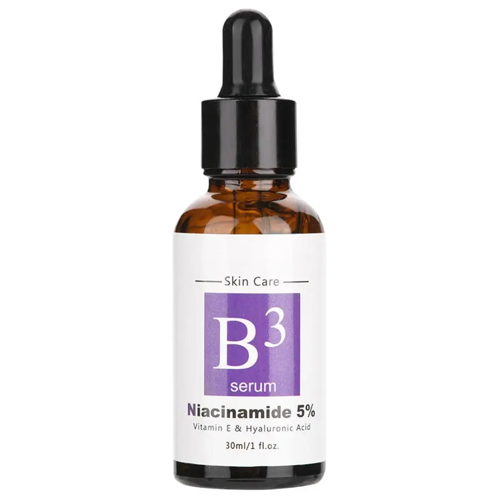 

Pure 5% Niacinamide Vitamin E & Hyaluronic acid Face Serum Moisturizing Firming Anti-Wrinkle Whitening Essence Shrink Pore