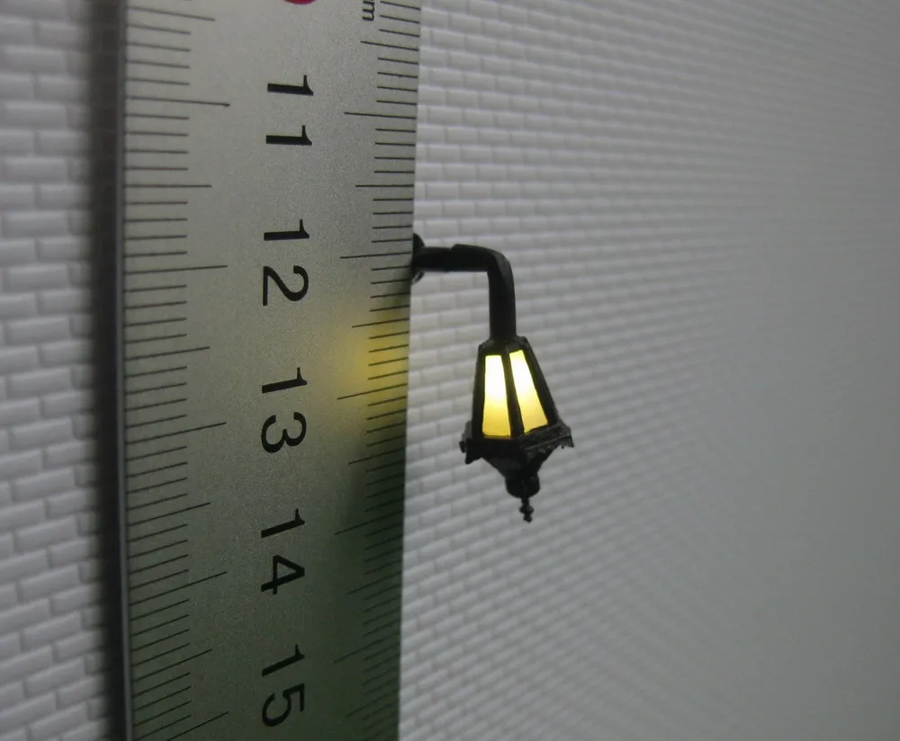 10 шт. модели железнодорожного Досуг Хо масштаба 1:87 подвесные светильники