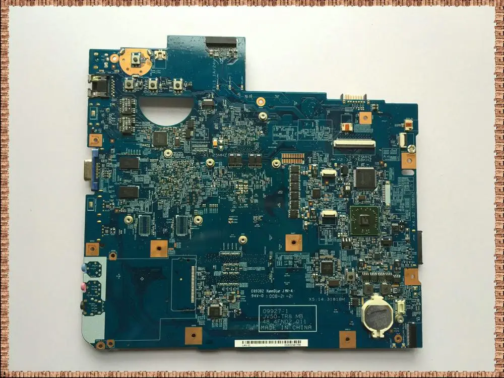 Материнская плата для ACER 5542 5542G 1757 488.4fn02. 011 b15qg01001 DDR2 Jlaptop системная 09927 1 JV50 TR8 qg01001 HD