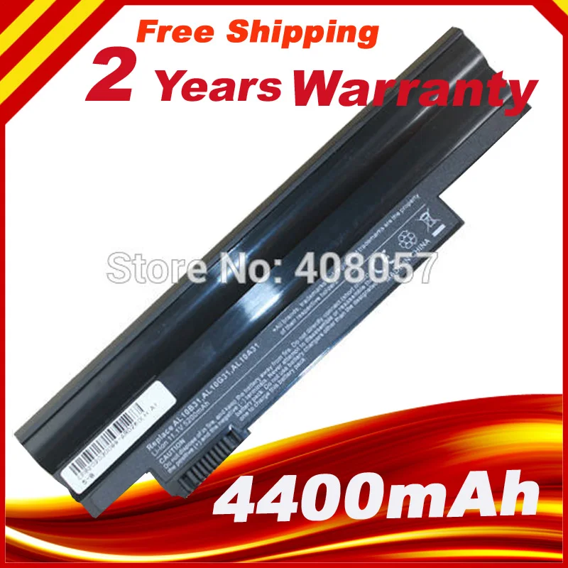 Оптовая продажа 6-ячеечный Аккумулятор для ноутбука Acer Aspire One 522 D255 722 AOD255 AOD260 D255E D257