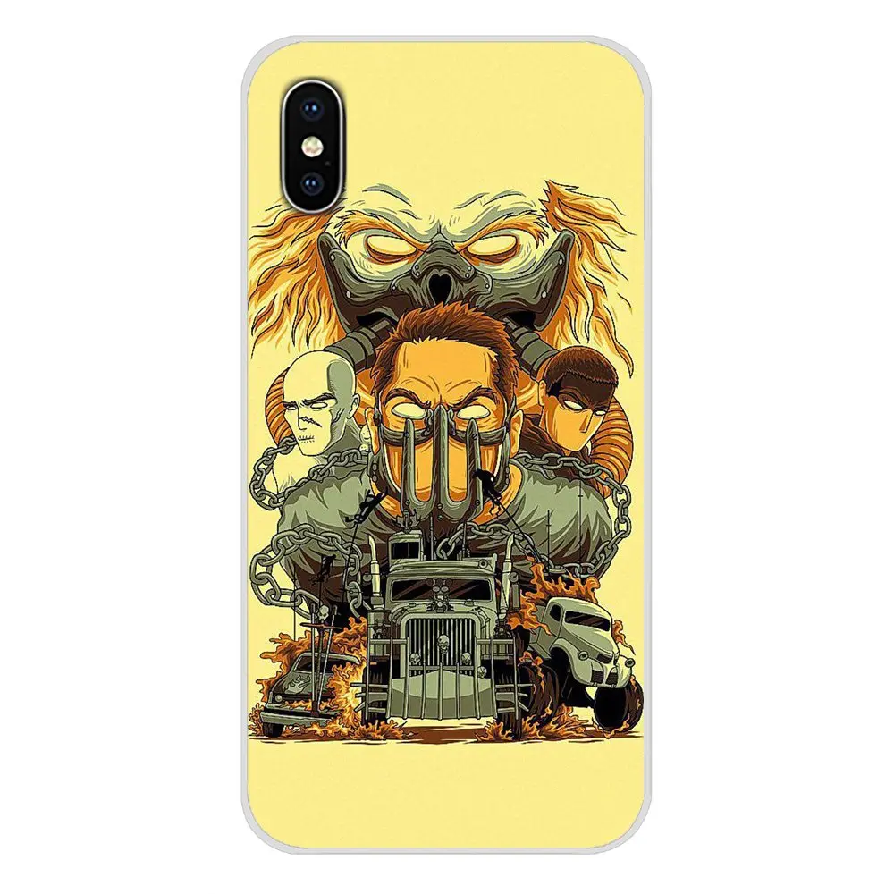 MAD MAX FURY ROAD для Apple iPhone X XR XS 4 4S 5 5S 5C SE 6 6S 7 8 Plus ipod touch Аксессуары чехлы