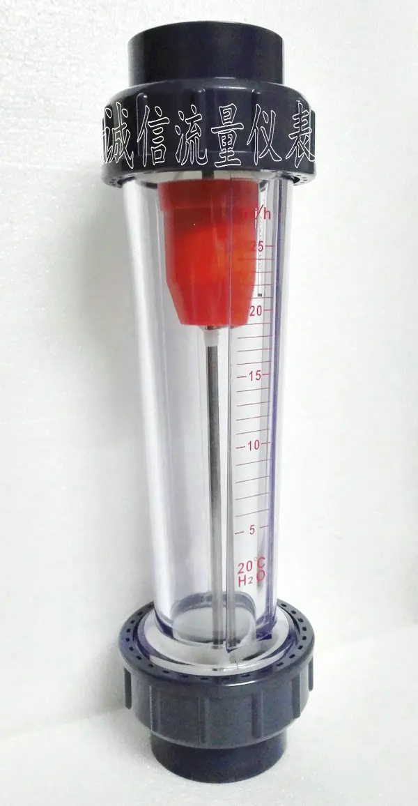 LZS-65 Пластиковый Трубчатый Поплавковый расходомер 12-60 куб./час ротора воды слабой