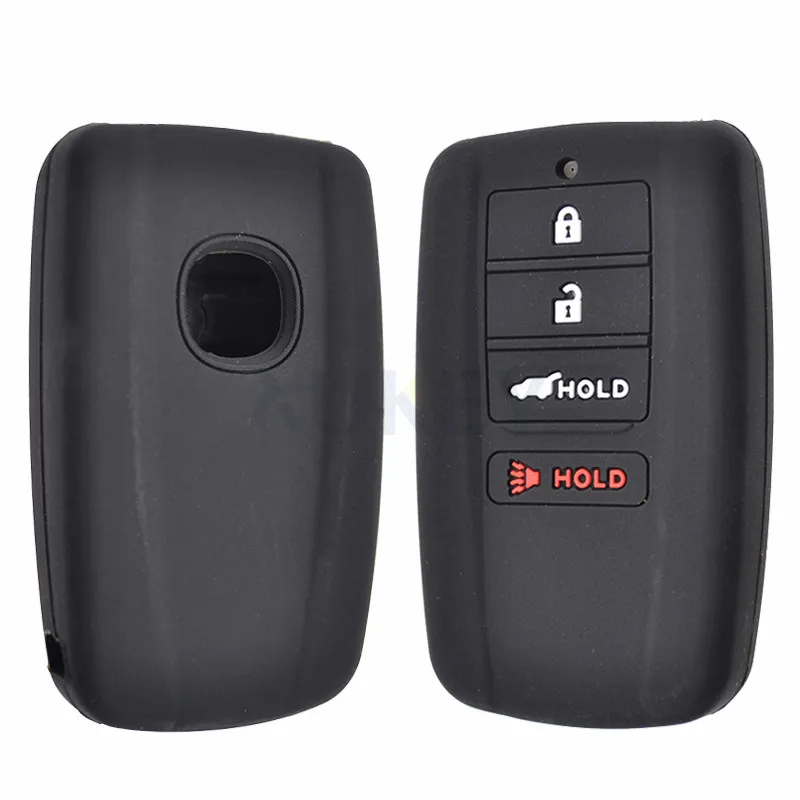 Силиконовый чехол для ключа с дистанционным управлением брелока держатель 4