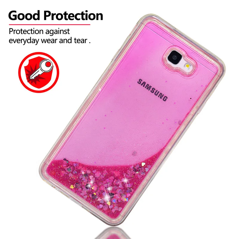 Модный чехол для телефона TRISEOLY с зыбучим песком и водопадом Samsung Galaxy J7 Prime мягкий